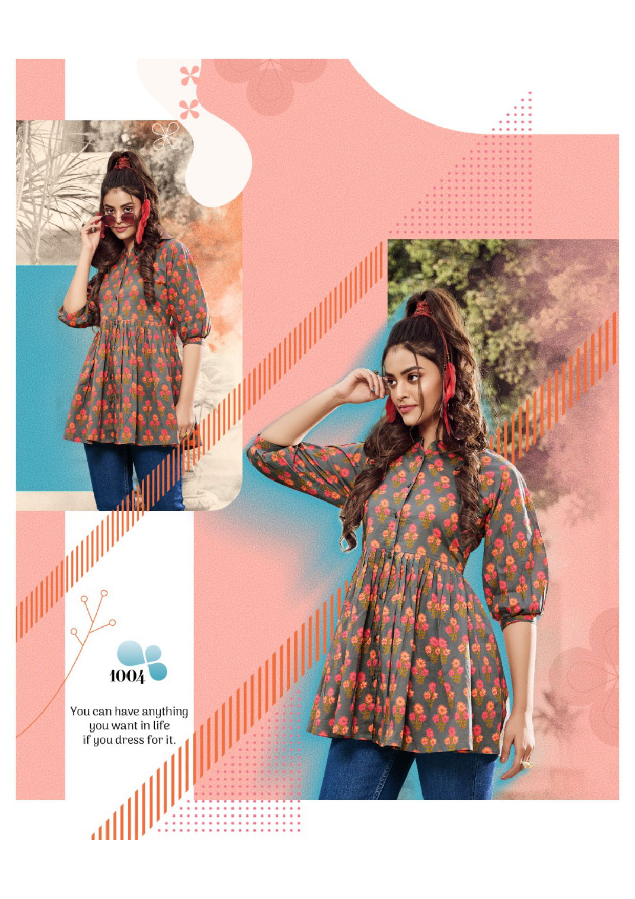 Flair Cotto Vol 1 By Passion Tree Cotton Printed Wholesale Ladies Top